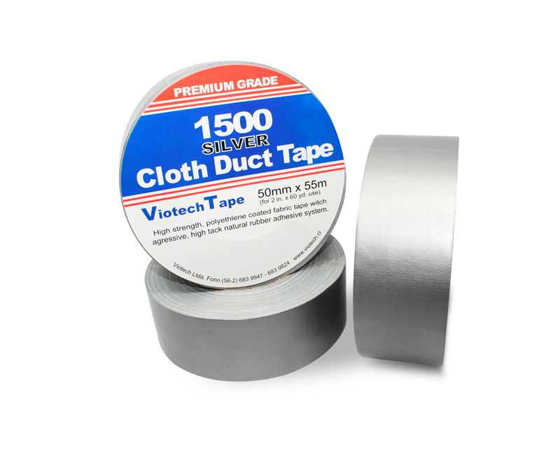 Cinta Americana (Silver Tape) — Suministros Industriales VIOTECH Chile